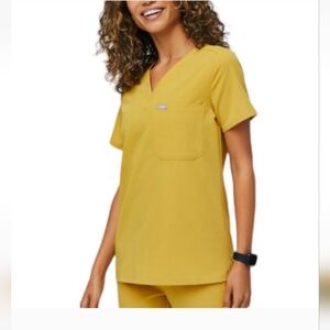 Figs Catarina Vneck Scrub Top
